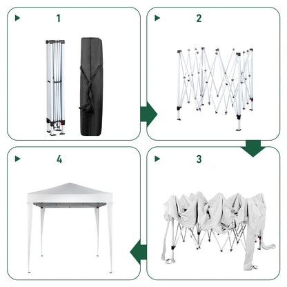 6.5x6.5ft Pop Up Canopy Tent