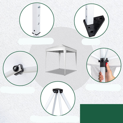 6.5x6.5ft Pop Up Canopy Tent