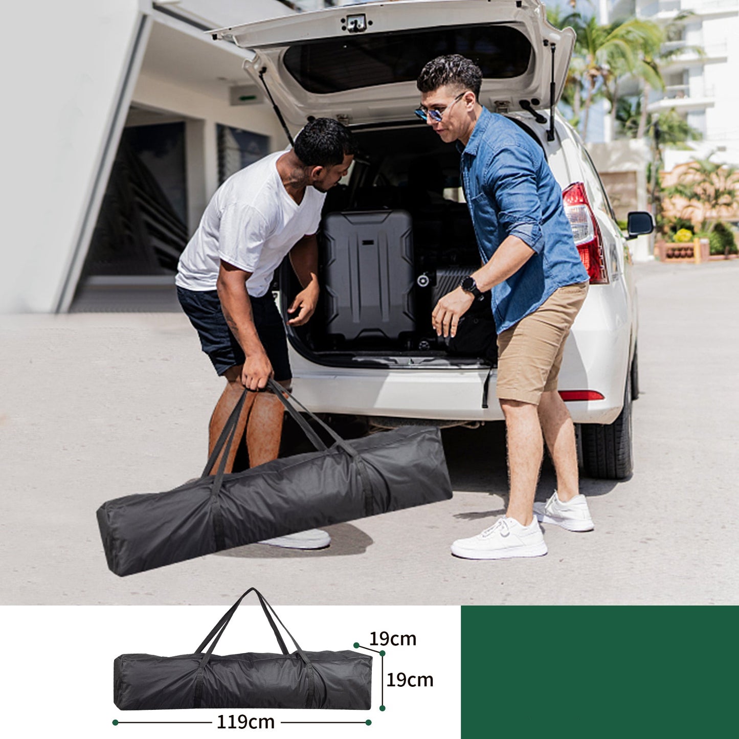 6.5x6.5ft Pop Up Canopy Tent