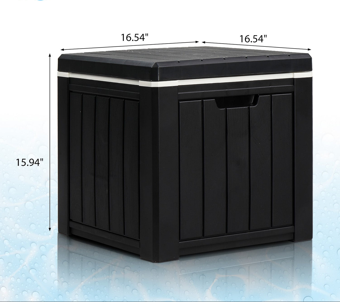 Portable Ice Chest with Built-in Handle