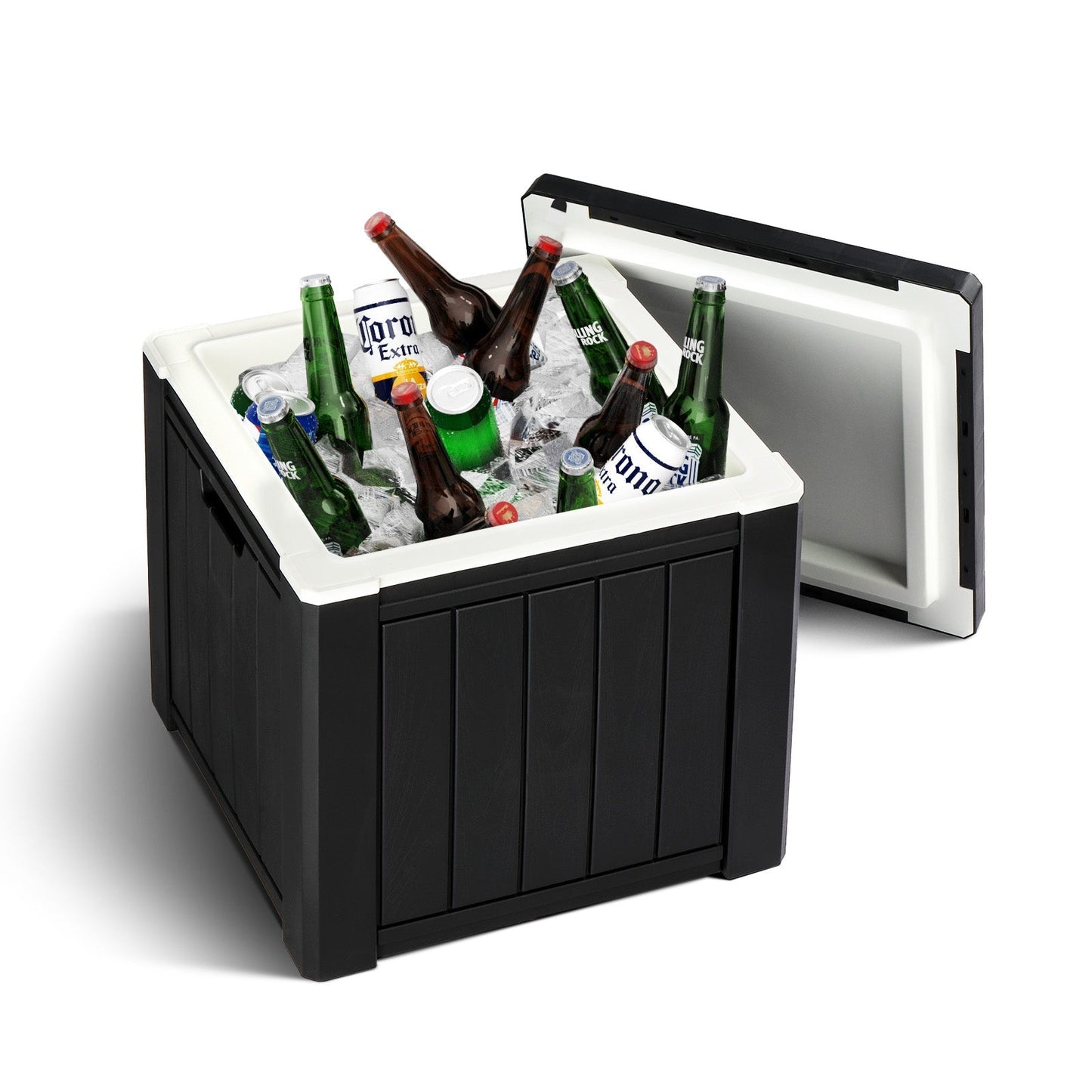 Portable Ice Chest with Built-in Handle