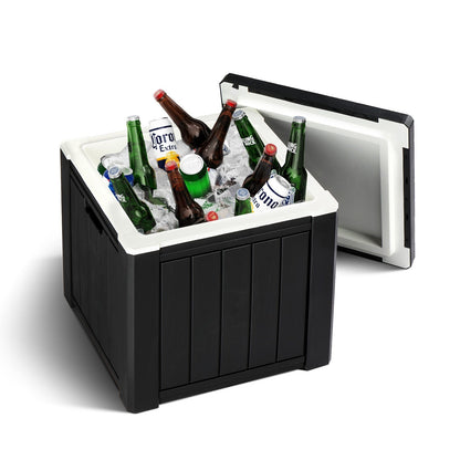 Portable Ice Chest with Built-in Handle