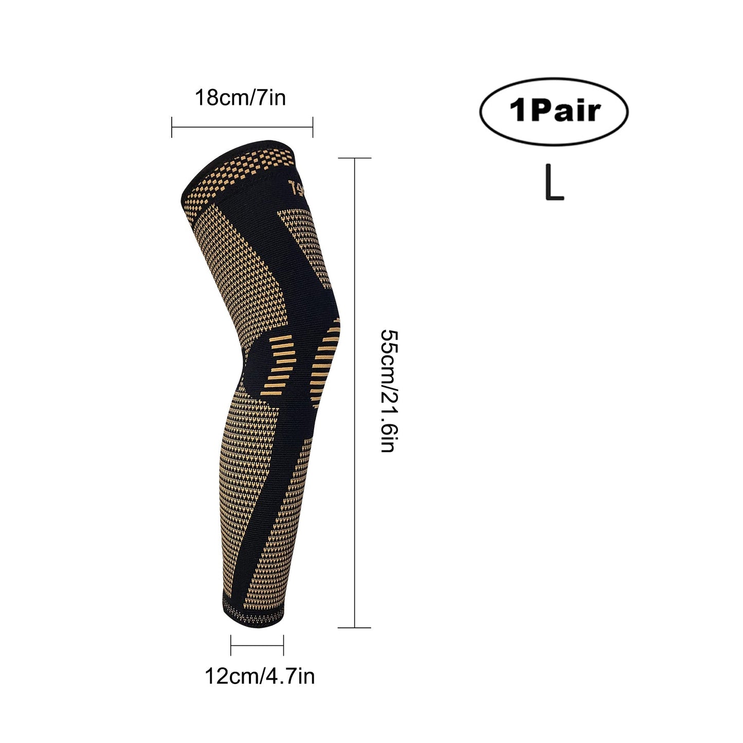 Full Leg Compression Sleeve