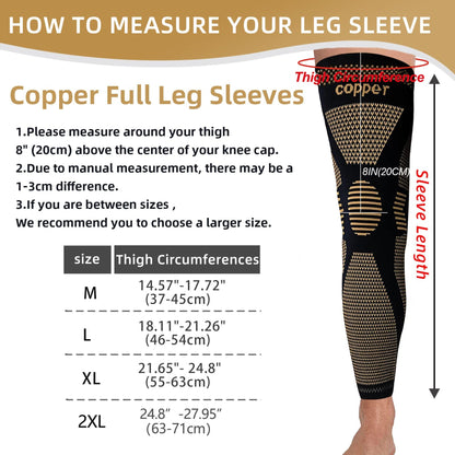 Full Leg Compression Sleeve