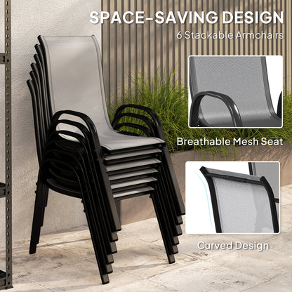 Outdoor Dining Set With Umbrella