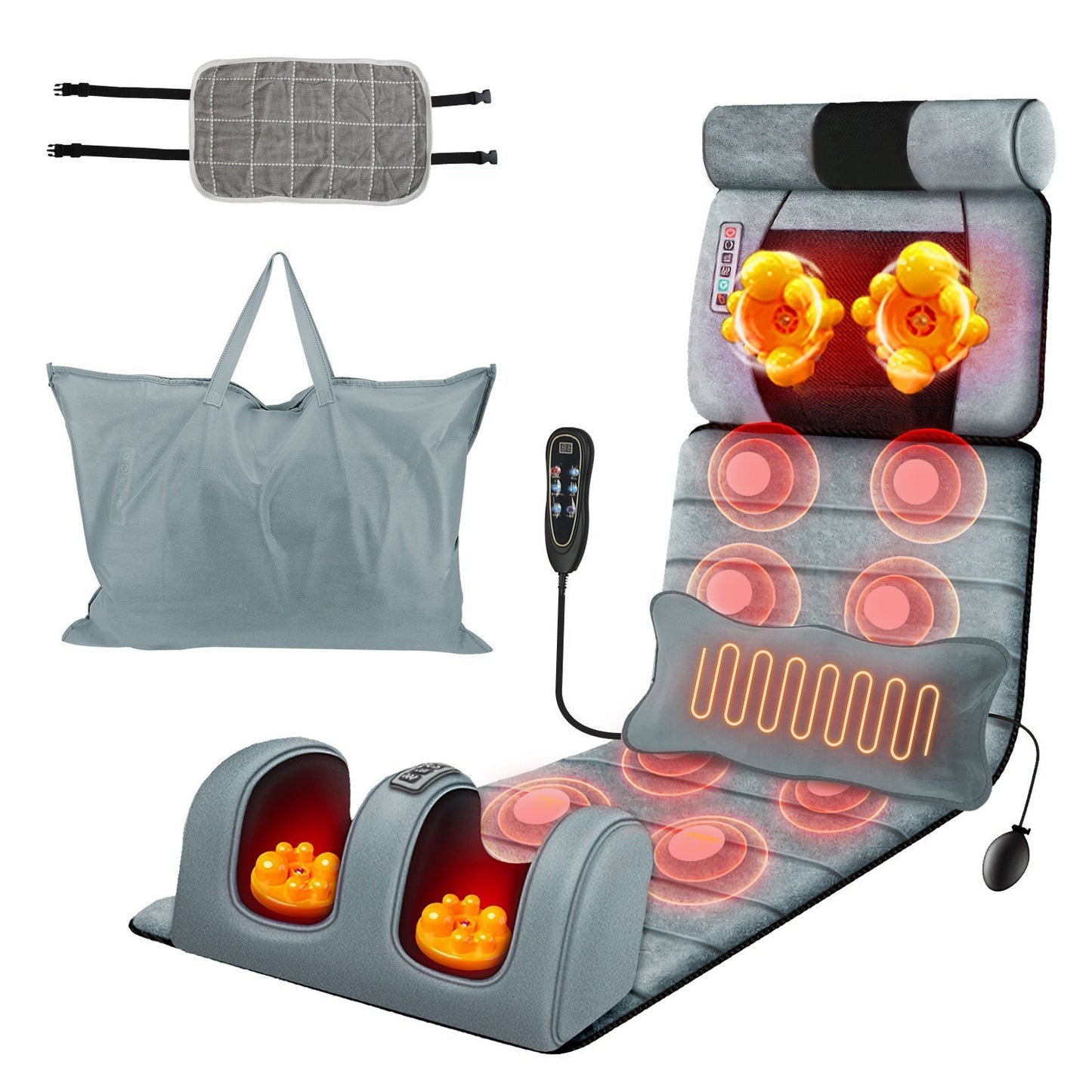 Full Body Electric Massage Mat with Heat