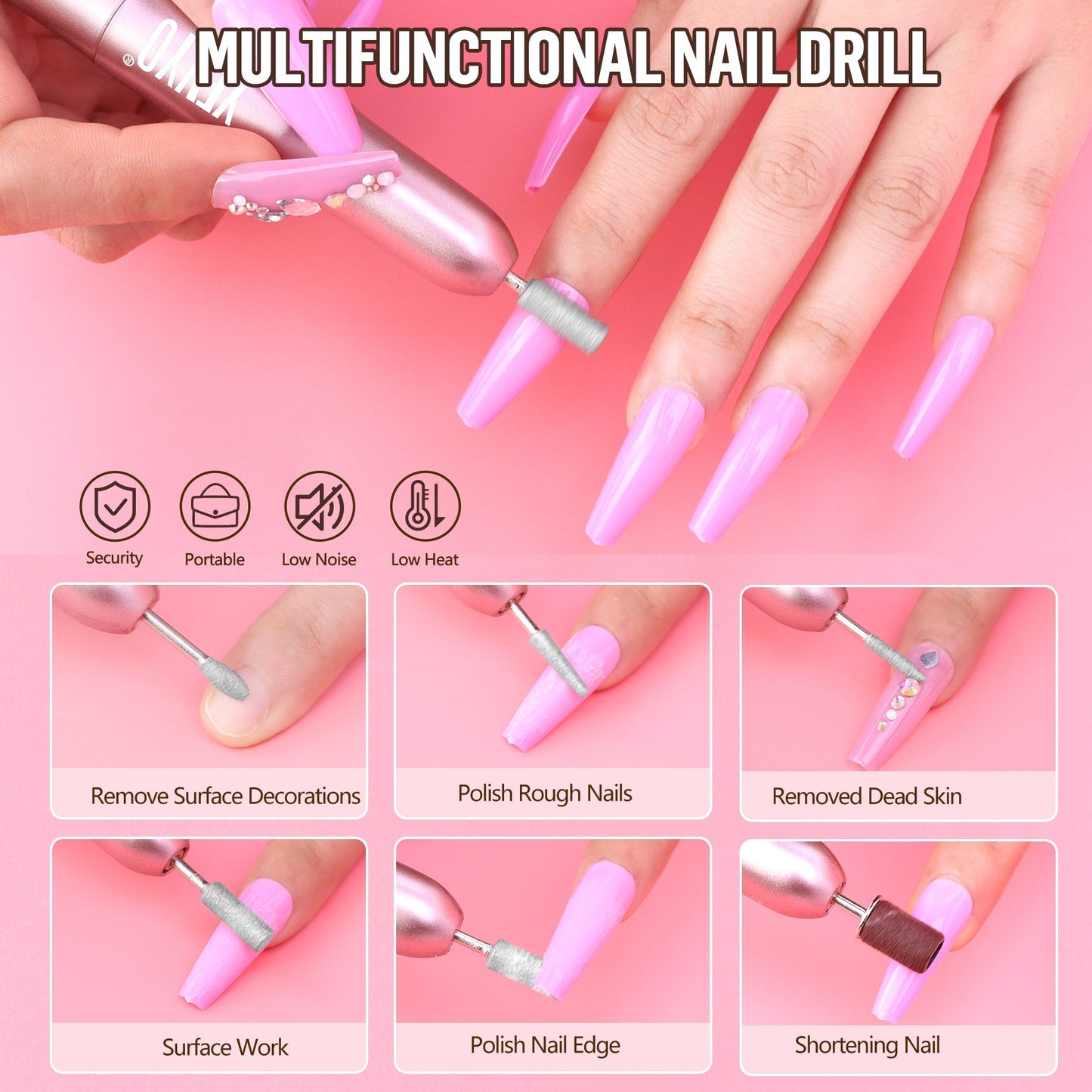 20pc Acrylic Nail Kit