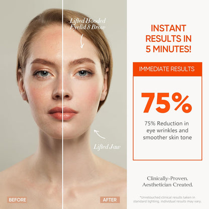 Cordless LED Face Mask for Wrinkle & Acne- Black