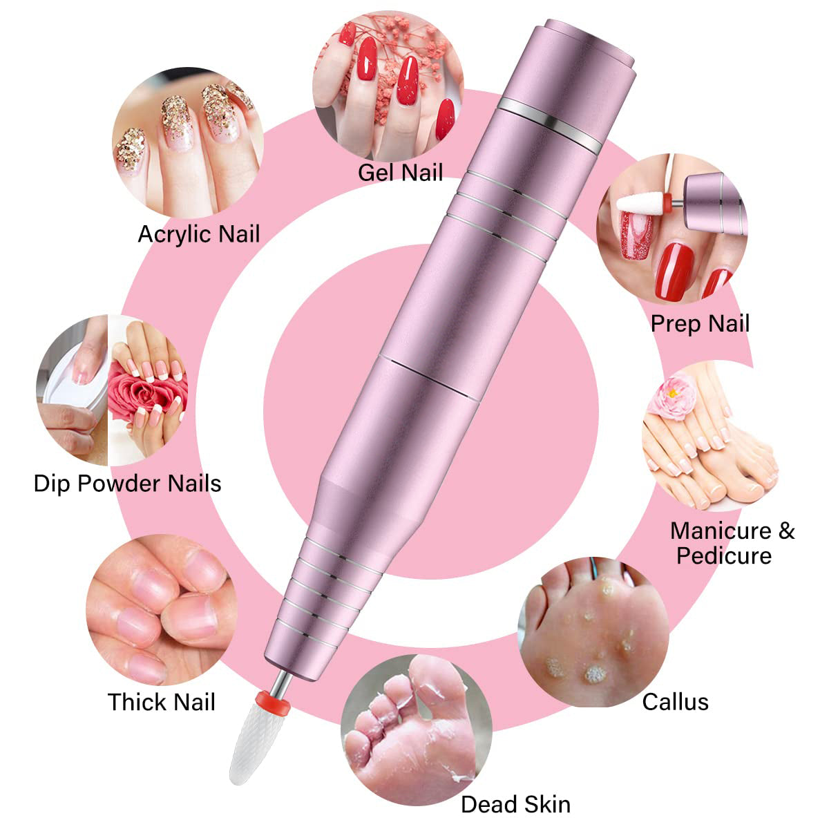 USB Nail Drill Machine