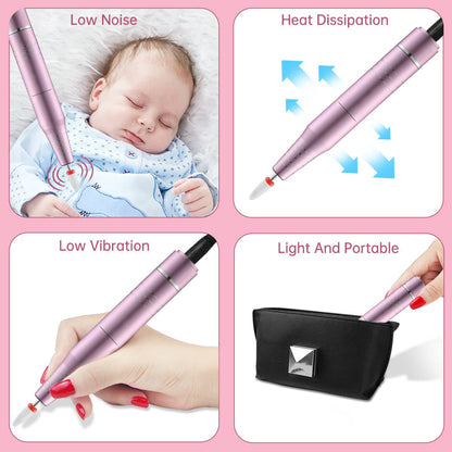 USB Nail Drill Machine