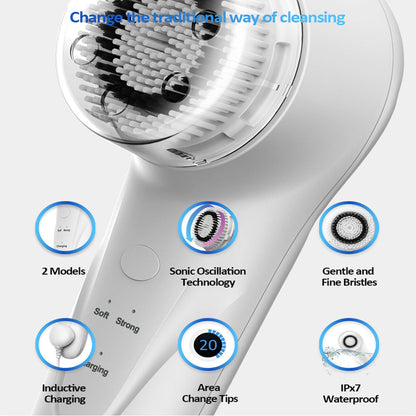 Rechargeable Gentle Face Exfoliator