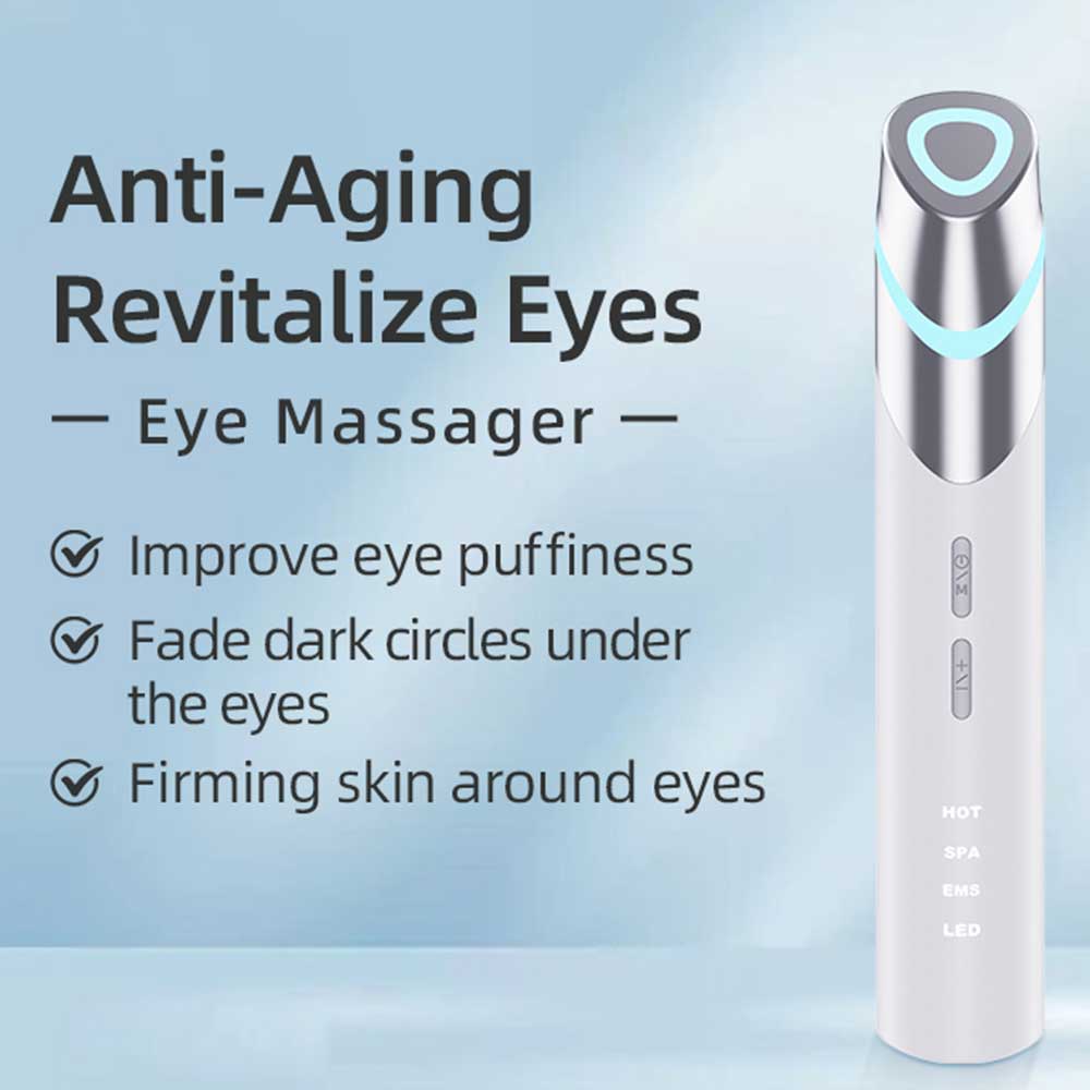 Radio Frequency Skin Beauty Device - White