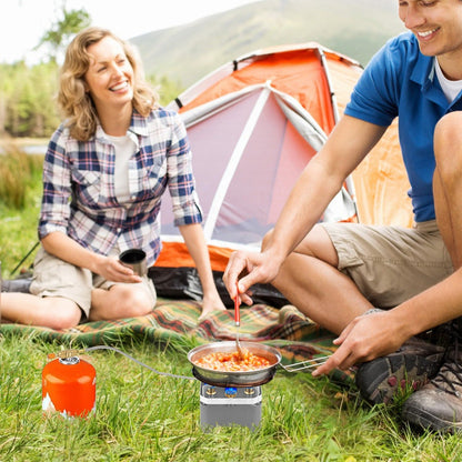 Portable Camping Stove With Cassette Adapter