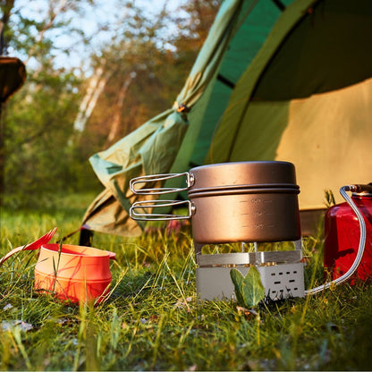 Portable Camping Stove With Cassette Adapter