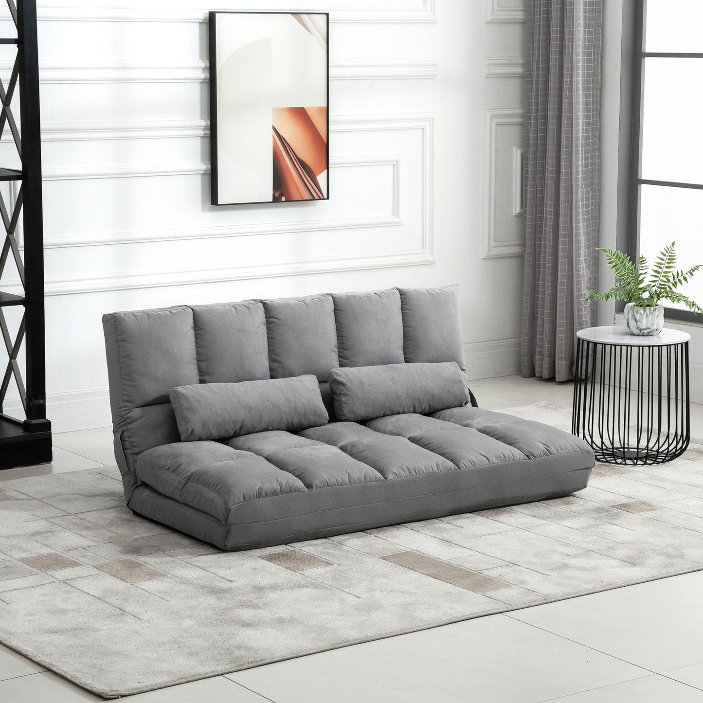 Transformable Sofa Chair-Grey