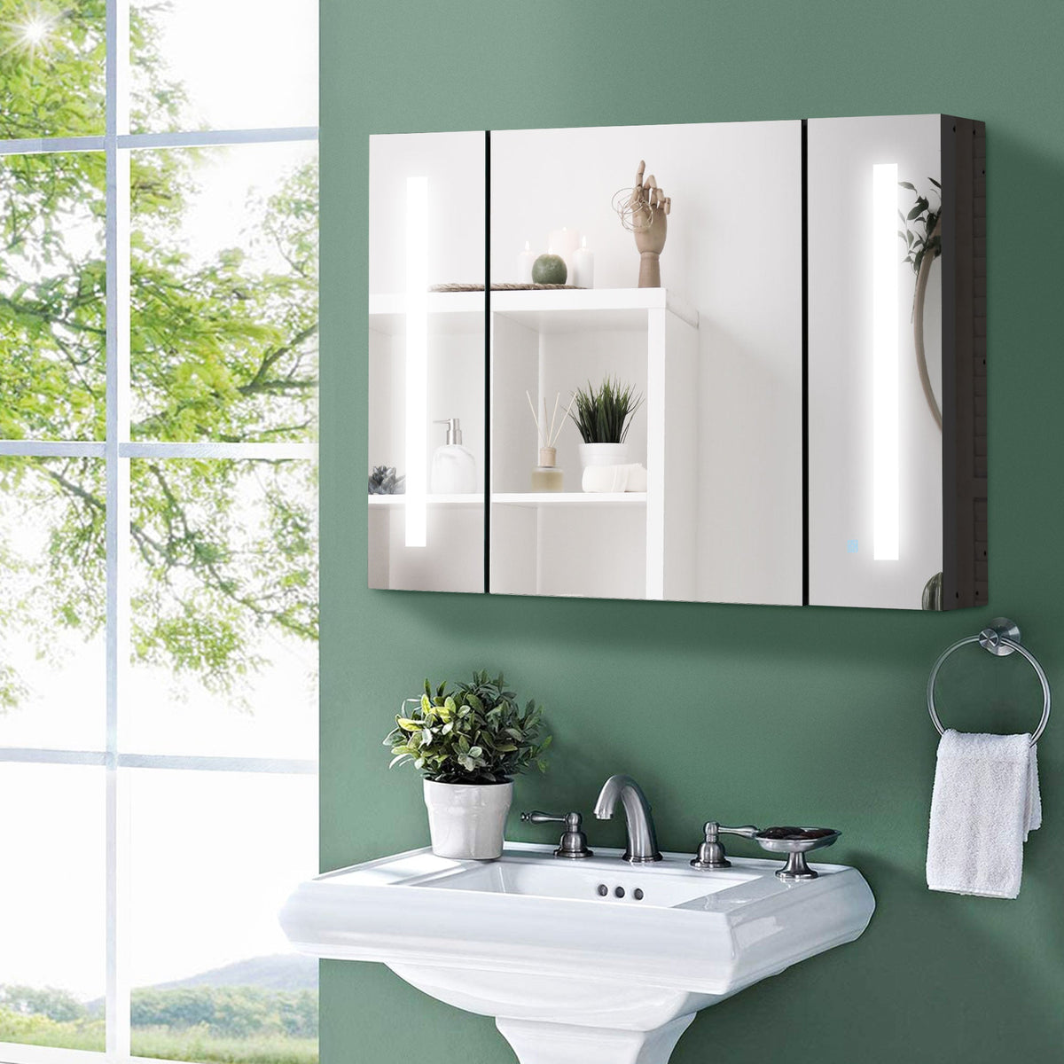 Bathroom Cabinet with Mirror