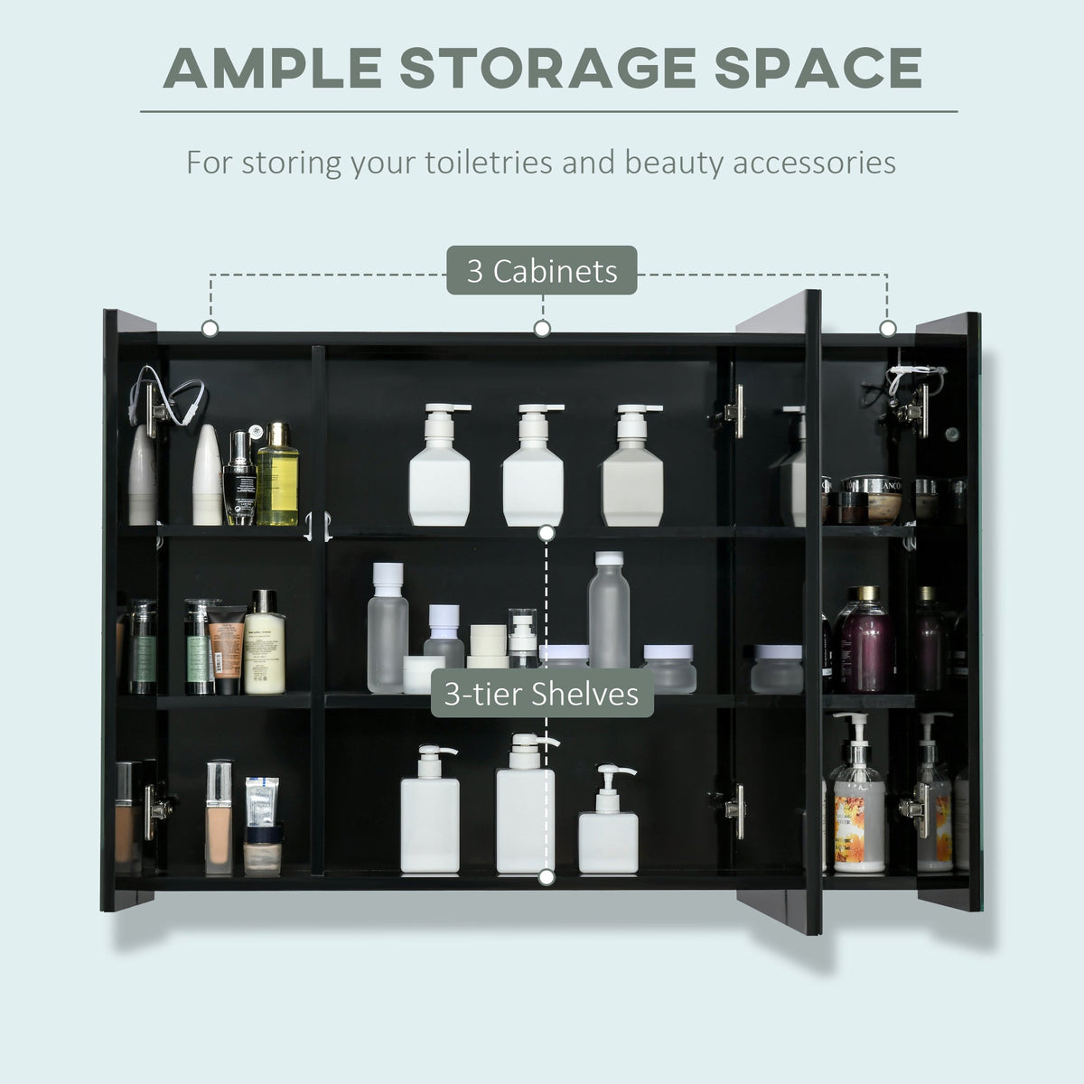 Bathroom Cabinet with Mirror