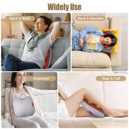 Heated kneading massager, view 6