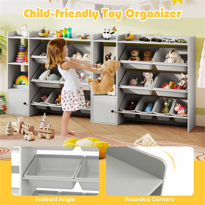 Kids Toy Organizer (Grey)