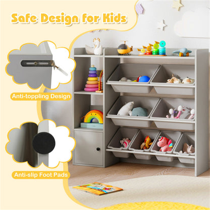 Kids Toy Organizer (Grey)