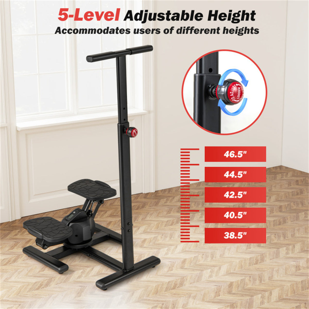 Multi-Functional Exercise Stepper