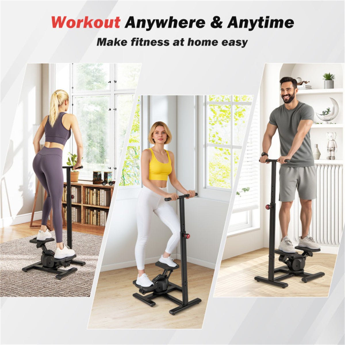 Multi-Functional Exercise Stepper