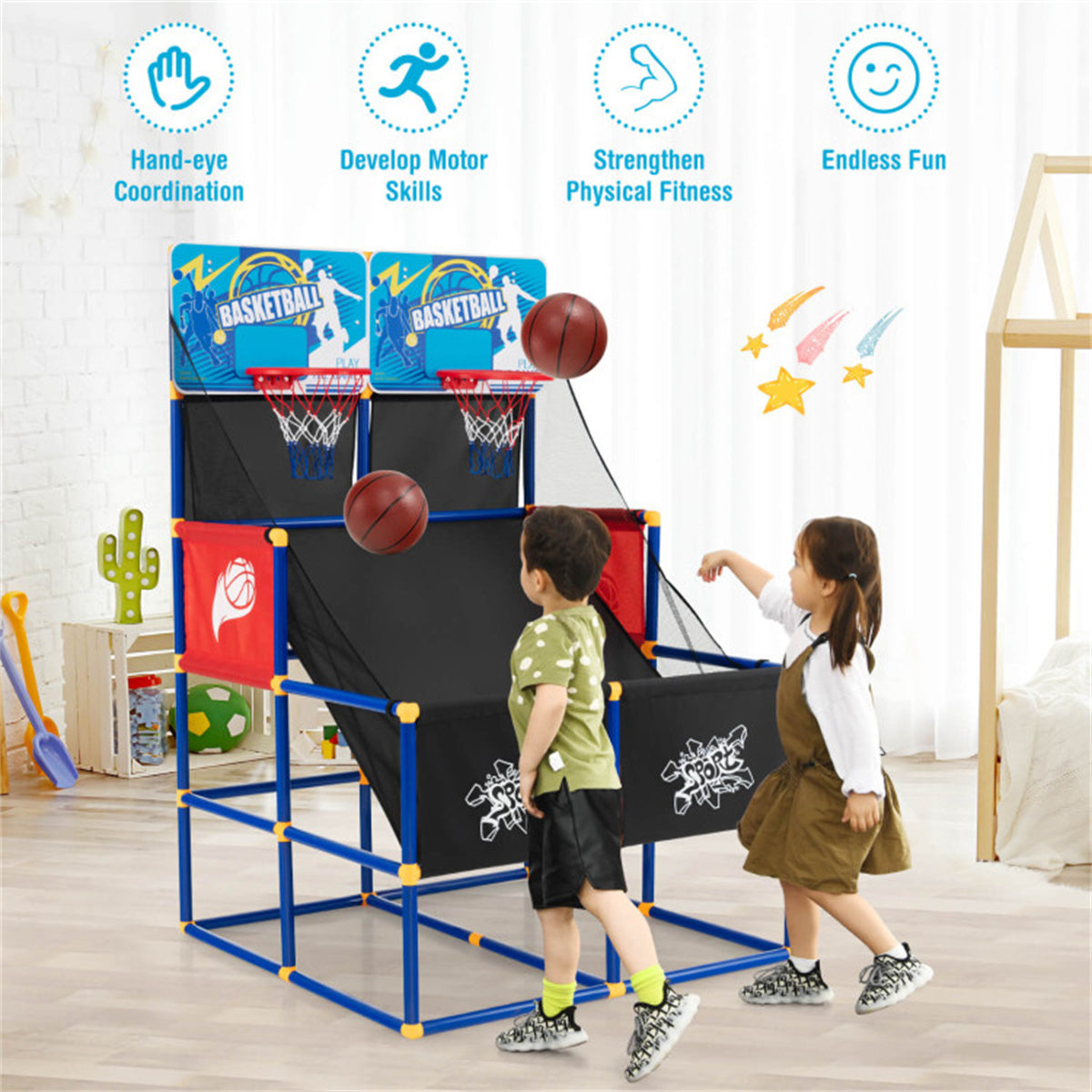 Dual Shot Kids Basketball Arcade Game