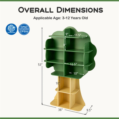 Kids Bookcase Shelf Toy Organizer