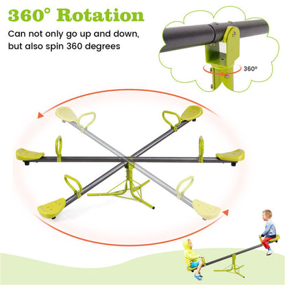 Kids Rotating Seesaw 70.9"x26.4"x27.6"