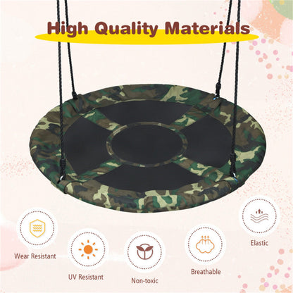 Heavy-Duty Steel Round Tree Swing