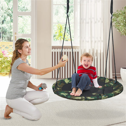 Heavy-Duty Steel Round Tree Swing