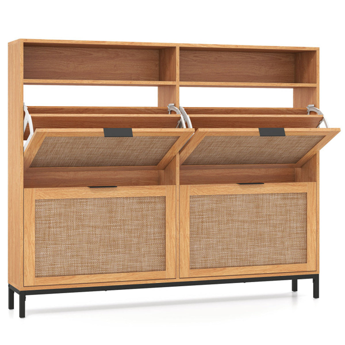 Boho Style Shoe Cabinet Cabinet