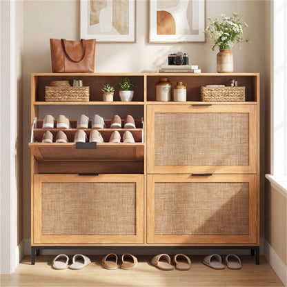 Boho Style Shoe Cabinet Cabinet