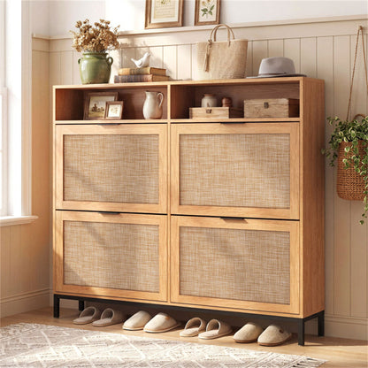 Boho Style Shoe Cabinet Cabinet