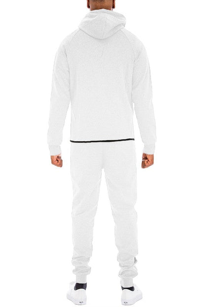 Men's Full Zip Sweat Pant Sweat Set