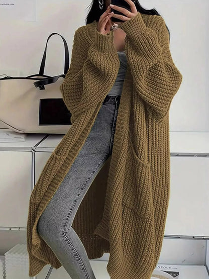 Chunky knit cardigan, view 17