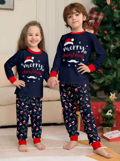 Full Size Family Matching Christmas Pajama Set Plus Size