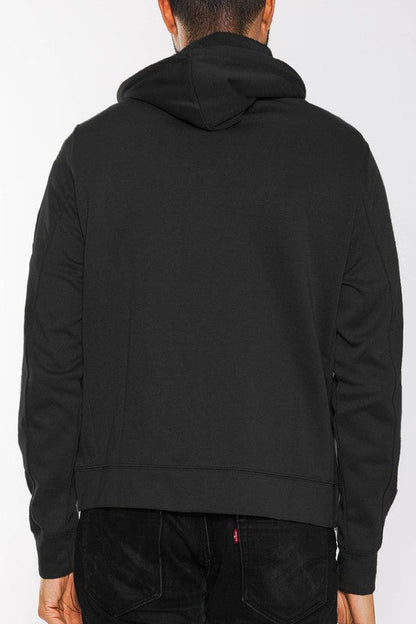 Heathered Zip Up Jacket