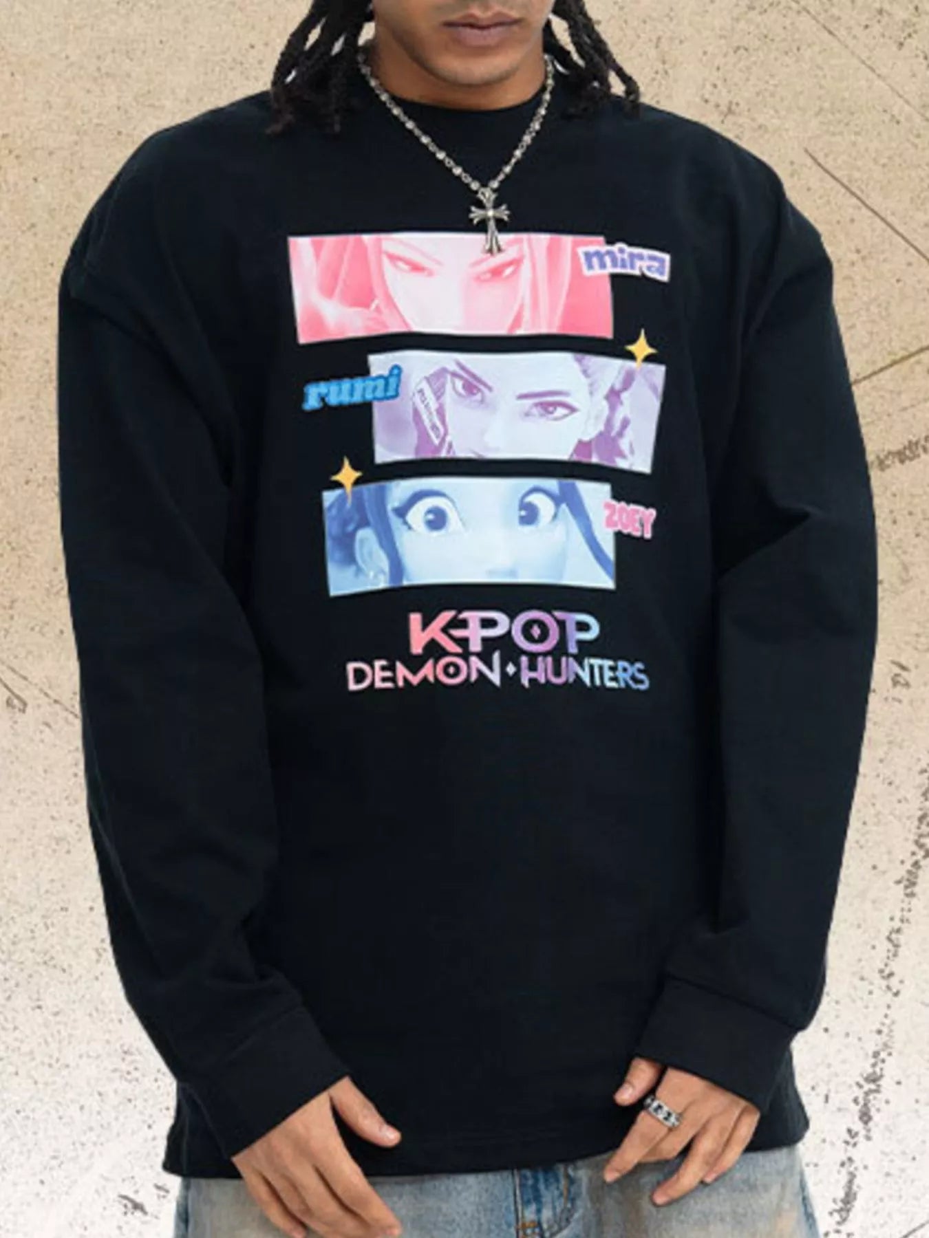 Men's Graphic Long Sleeve T-Shirt