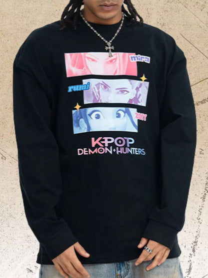 Men's Graphic Long Sleeve T-Shirt