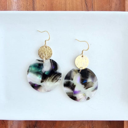 Midnight Opal Earrings