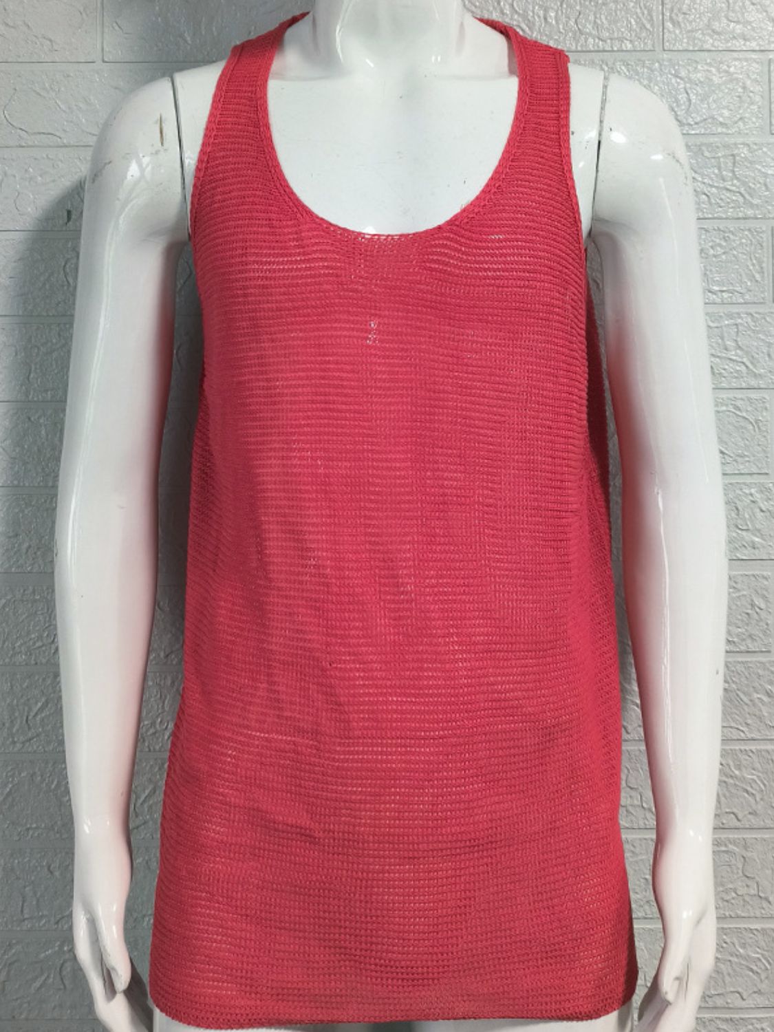 Men's Plus Size Knit Tank