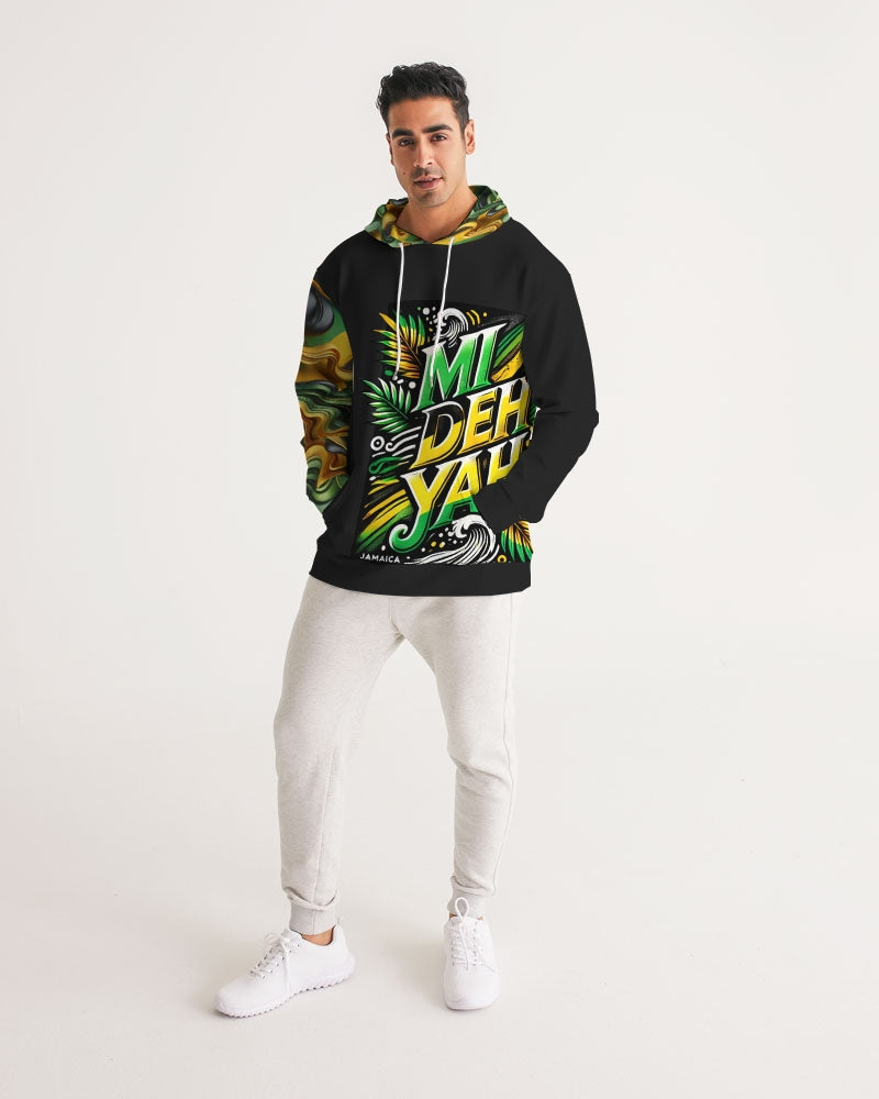 Black Weh Yuh Deh Men's Hoodie