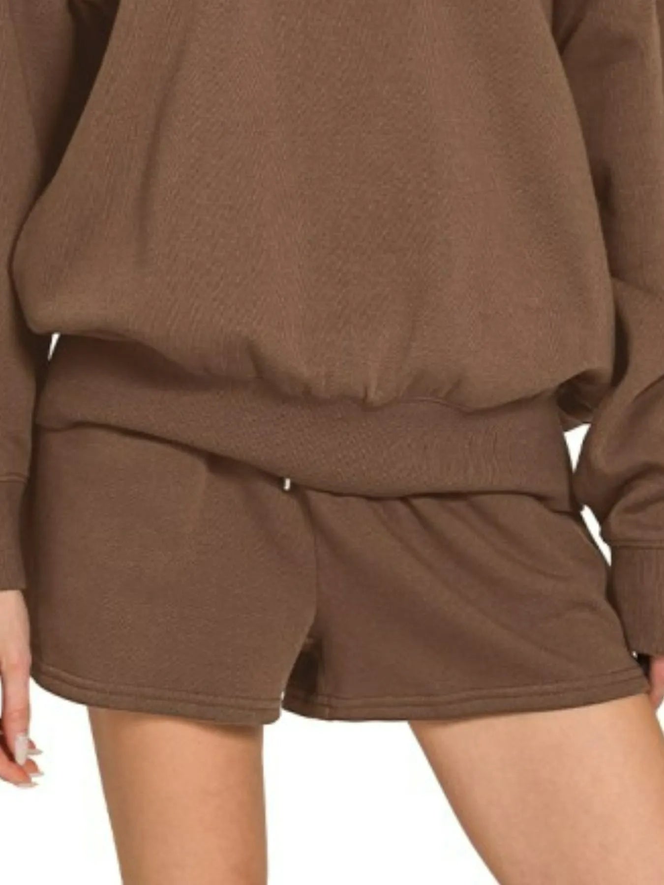 Sweatshirt and Shorts Set