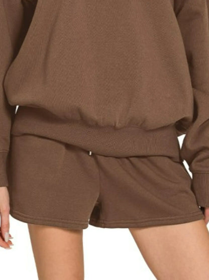 Sweatshirt and Shorts Set