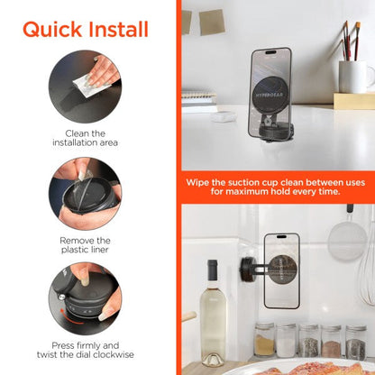 HyperGear Mag Vac Magnetic Phone Mount