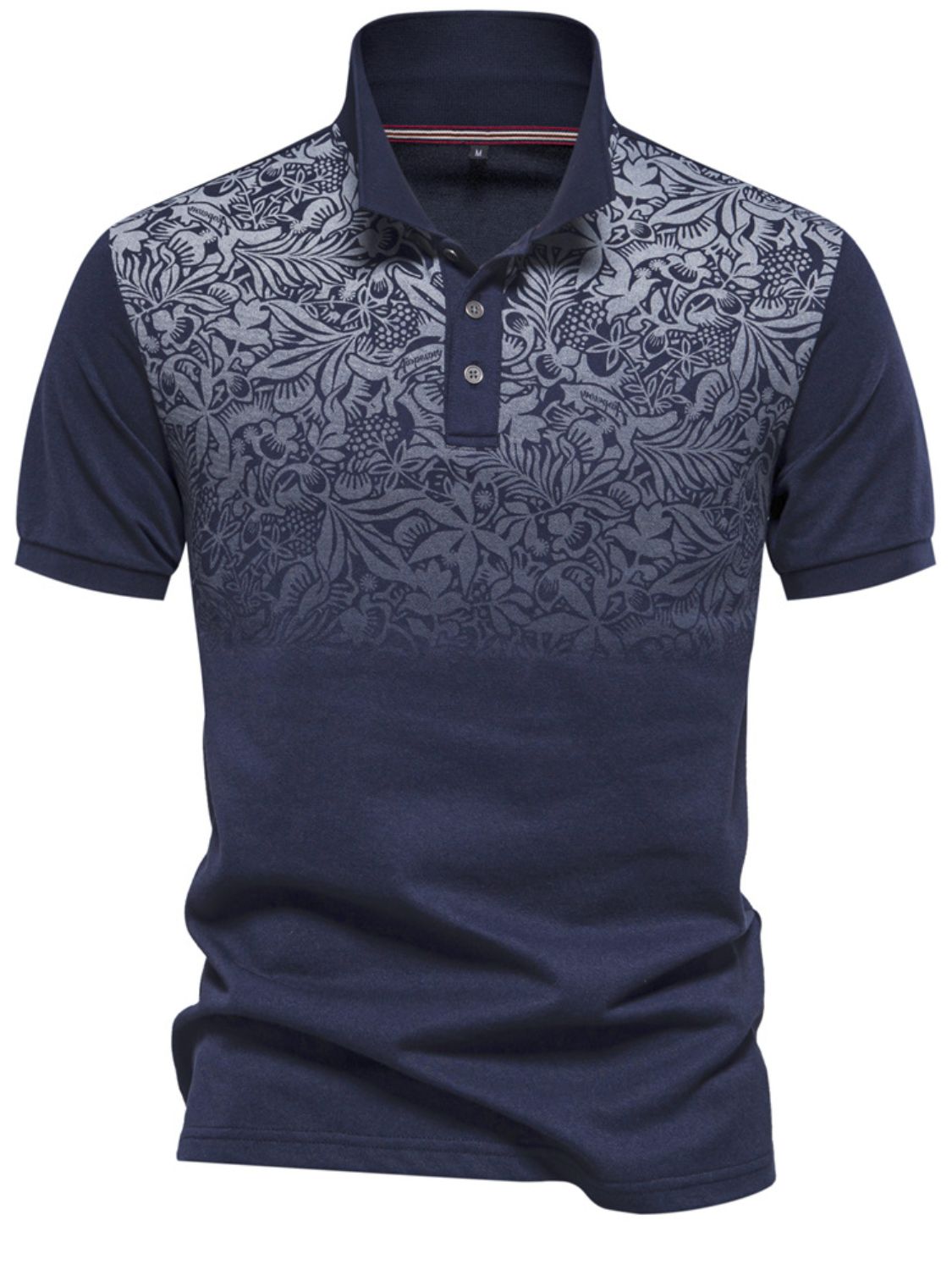 Men's Printed Short Sleeve Polo
