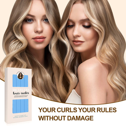 Overnight Heatless Hair Curler-Blue