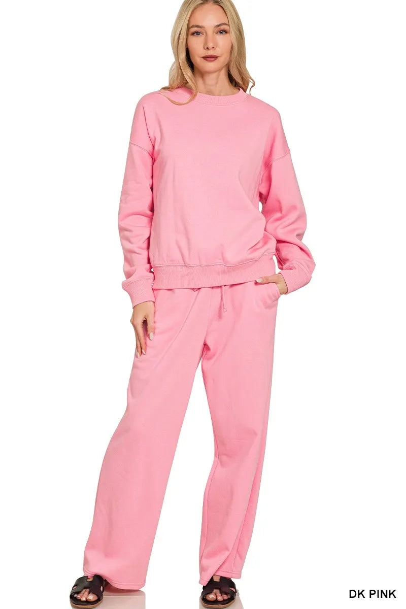 Long Sleeve Sweatpants Set