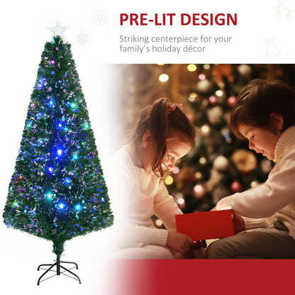 Fiber optic Christmas tree, view 7